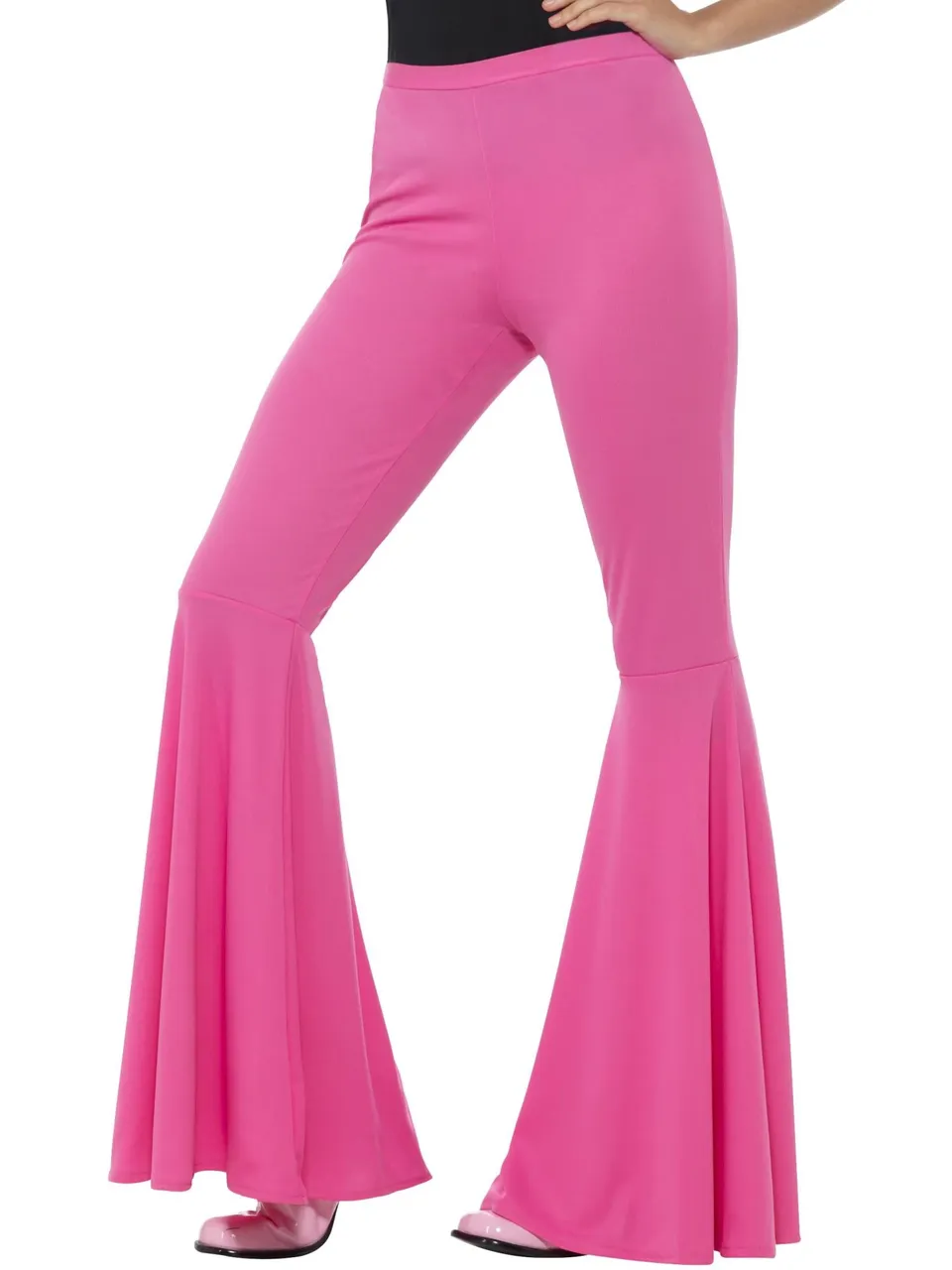 smiffys-fever-schlaghose-damen-pink-70er image 1