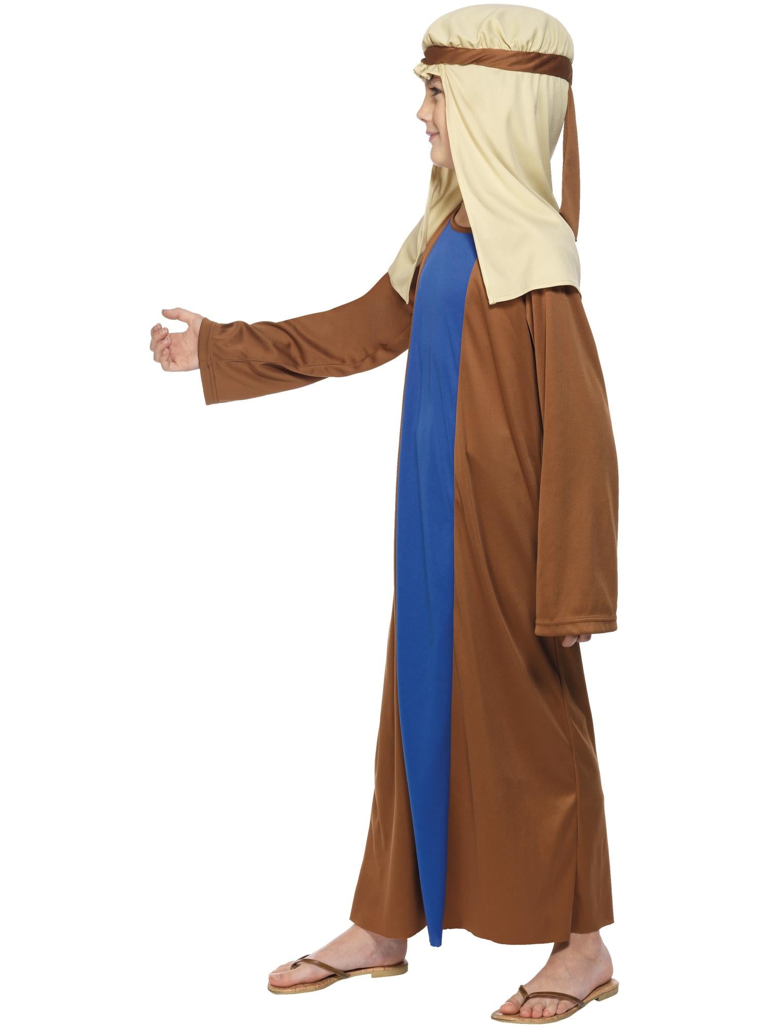 smiffys-fever-josef-kost-m-kinder-braun-gr-s-4-6-jahre-mit-robe image 3