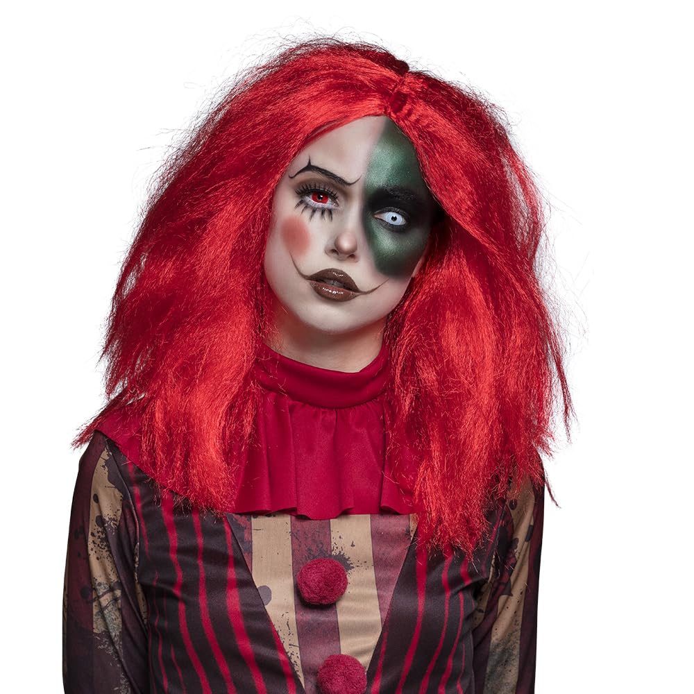 boland-85609-per-cke-miss-clown-rot-lang-halloween image 2