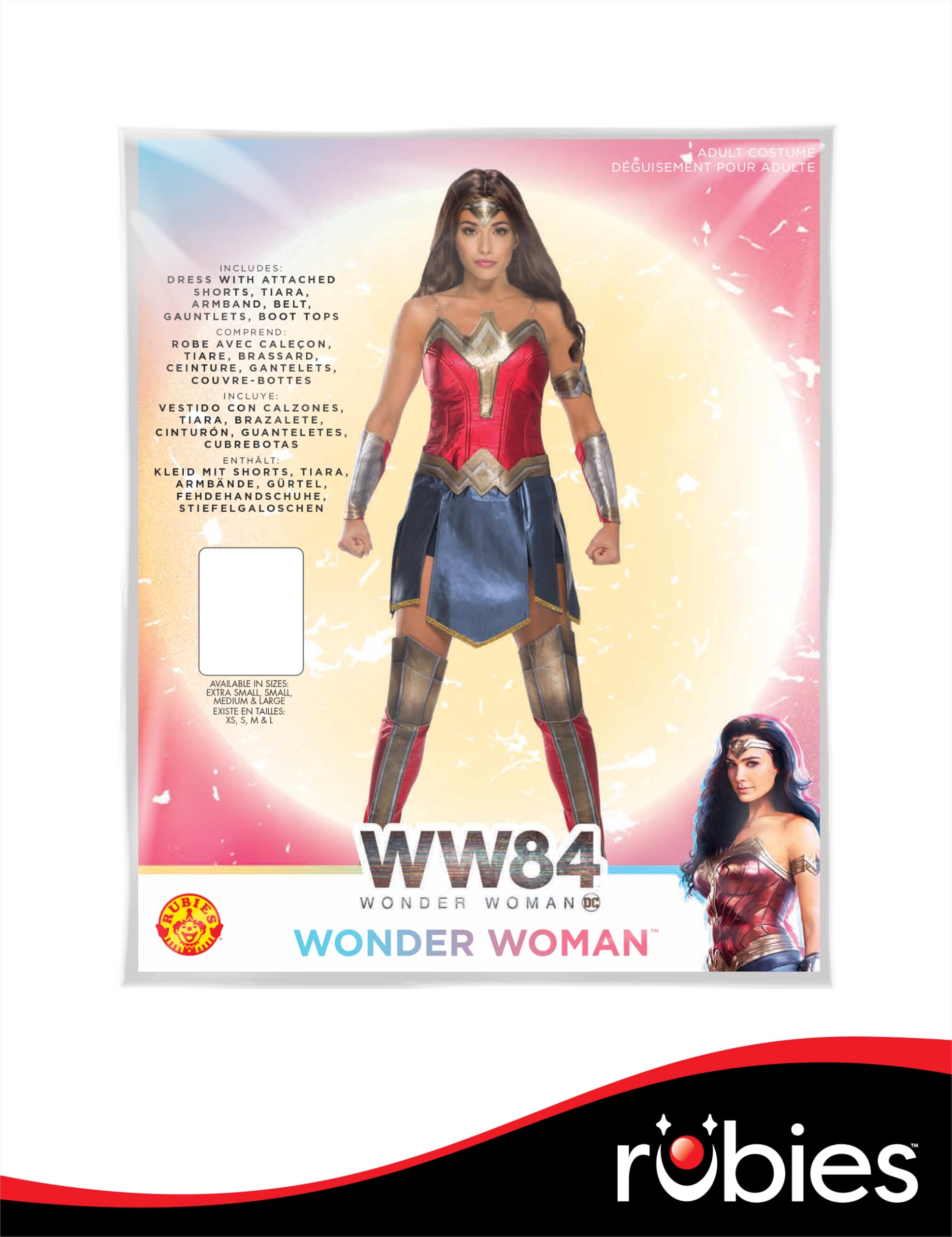 rubie-s-deluxe-ww84-wonder-woman-kost-m-set-damen-dc image 7