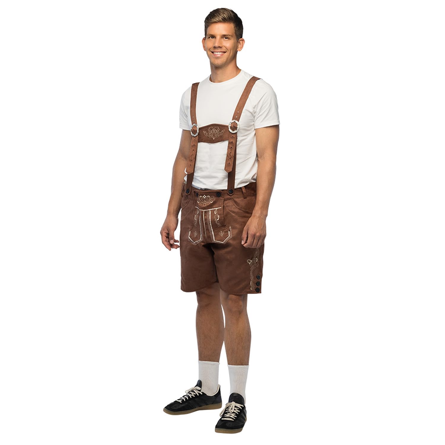 boland-bayerische-latzhose-lederhose-l-braun-gr-l image 1