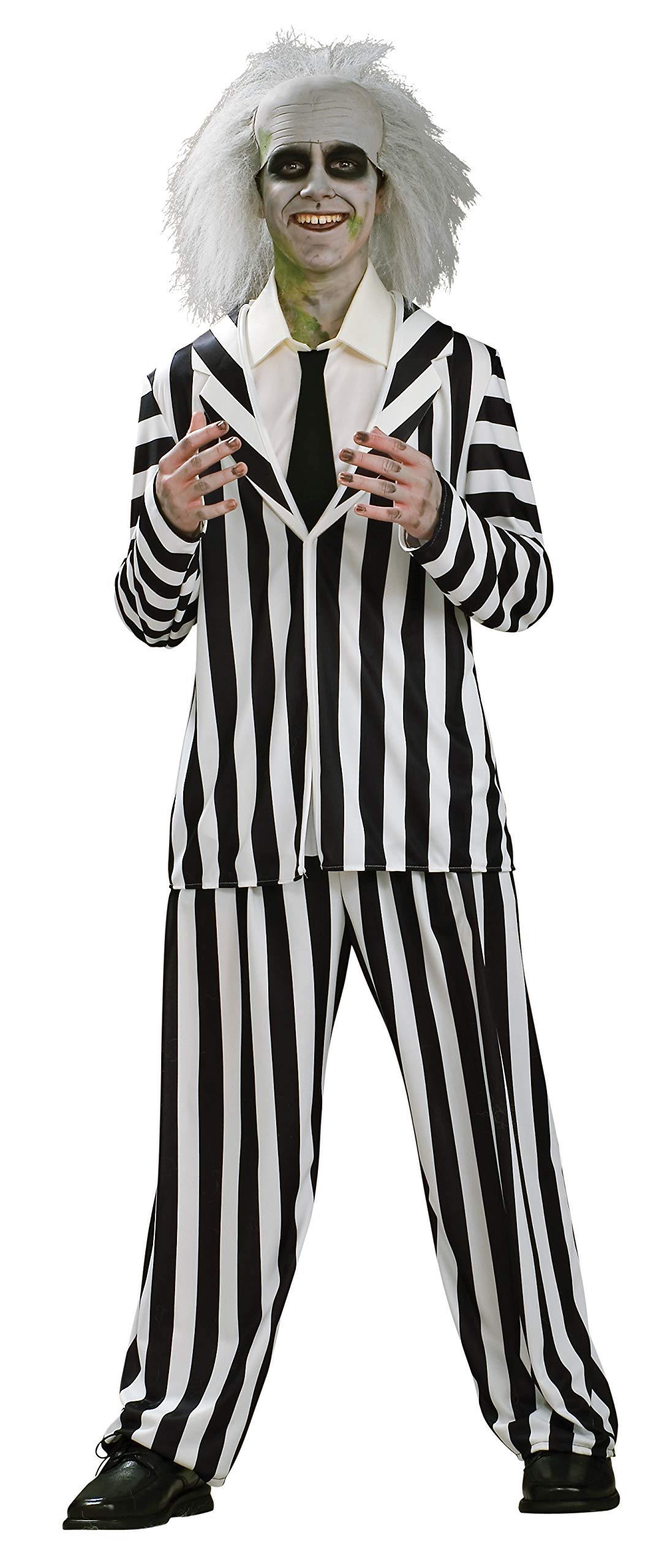 rubie-s-deluxe-beetlejuice-kost-m-herren-teen-schwarz-wei image 1