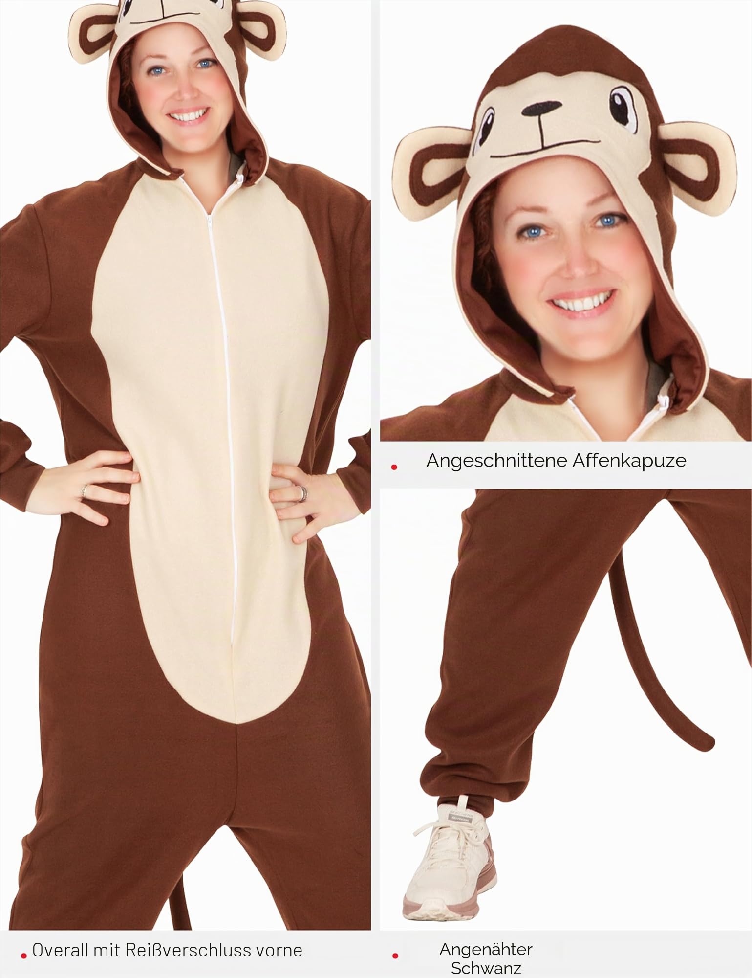 rubie-s-deluxe-tier-overall-jumpsuit-mit-kapuze-und-schwanz image 5
