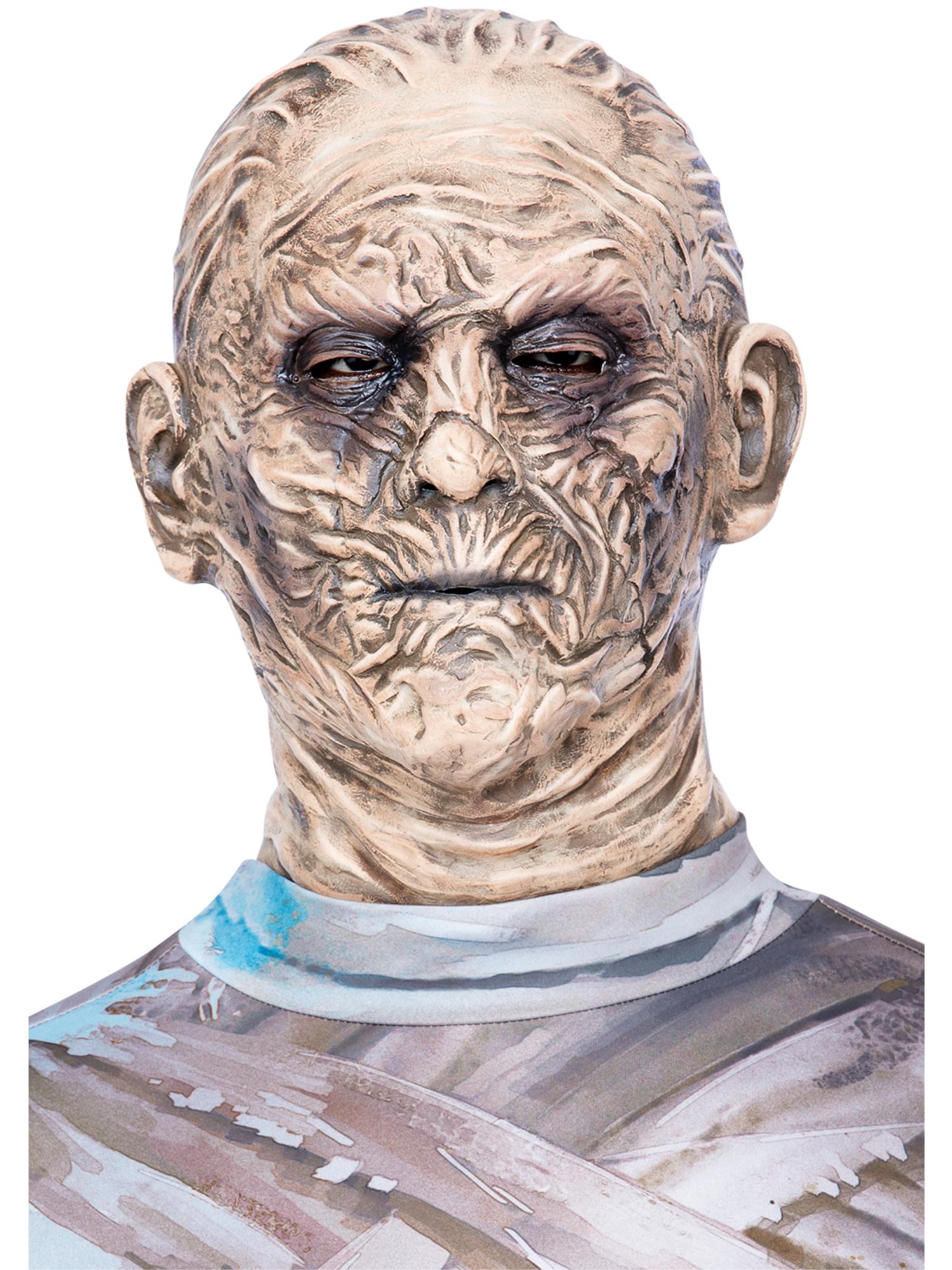 smiffys-makeup-fx-mummy-latex-maske-universal-beige image 1