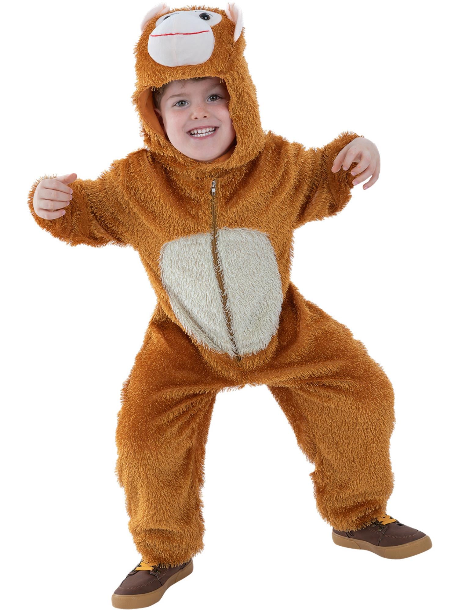 smiffys-fever-monkey-kost-m-affenkost-m-overall-small image 4