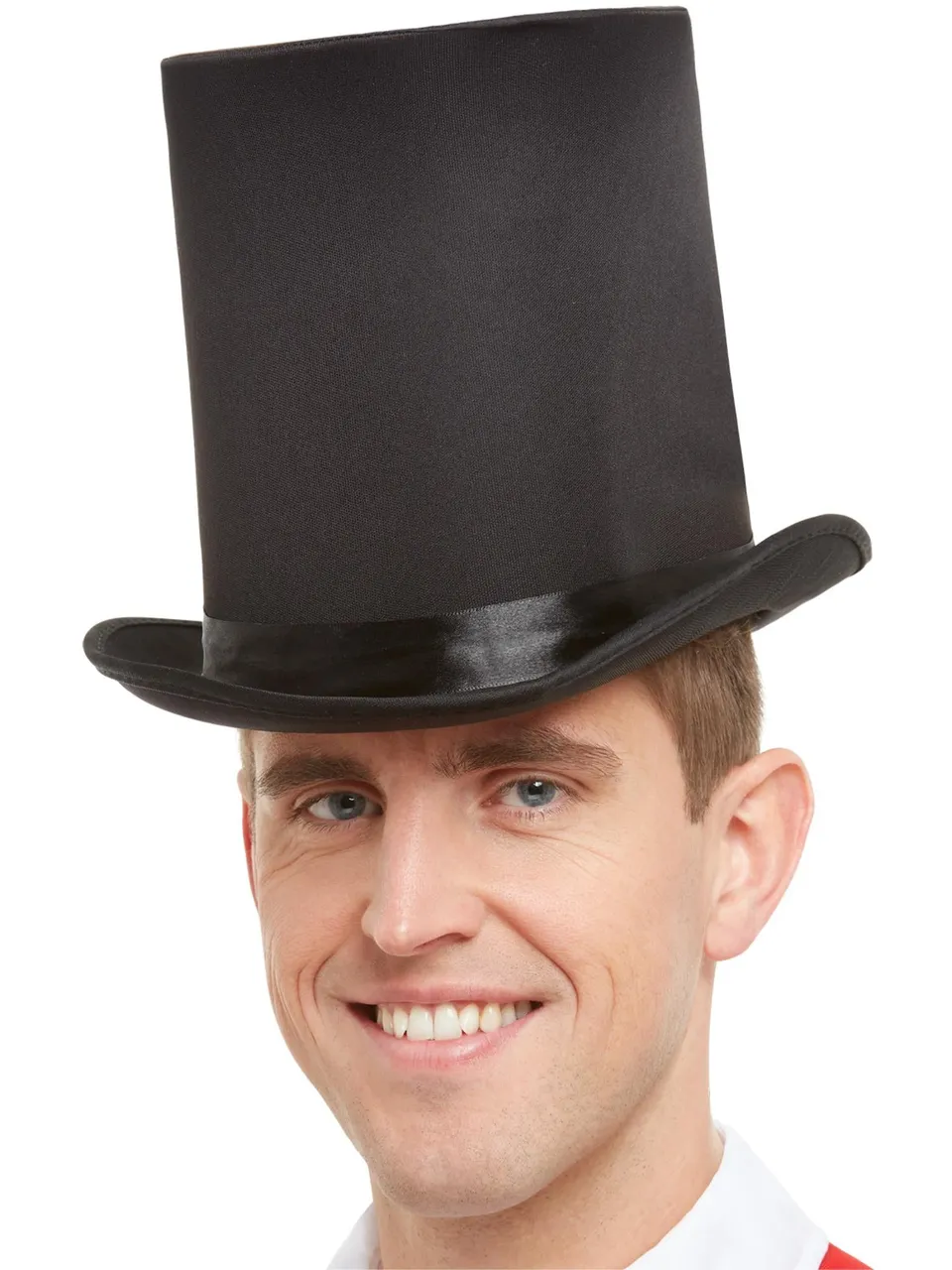 smiffys-fever-deluxe-top-hat-zylinder-schwarz-einheitsgr-e image 1