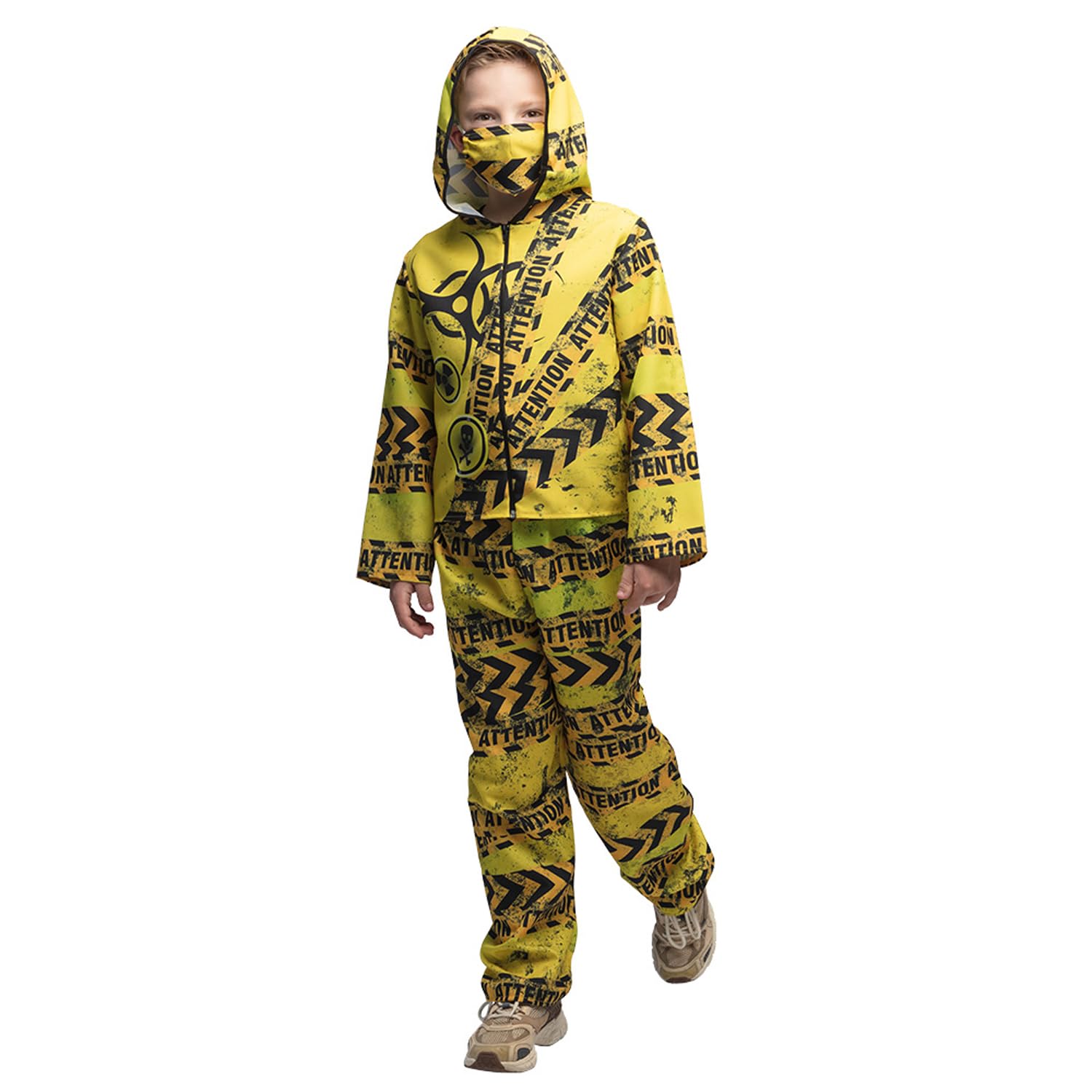 boland-radioactive-kinderkost-m-overall-10-12-jahre-mit-maske image 2