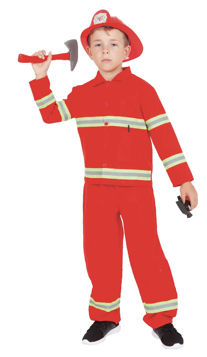 rubies-d-guisements-feuerwehr-kost-m-luxe-erwachsene-overall image 2