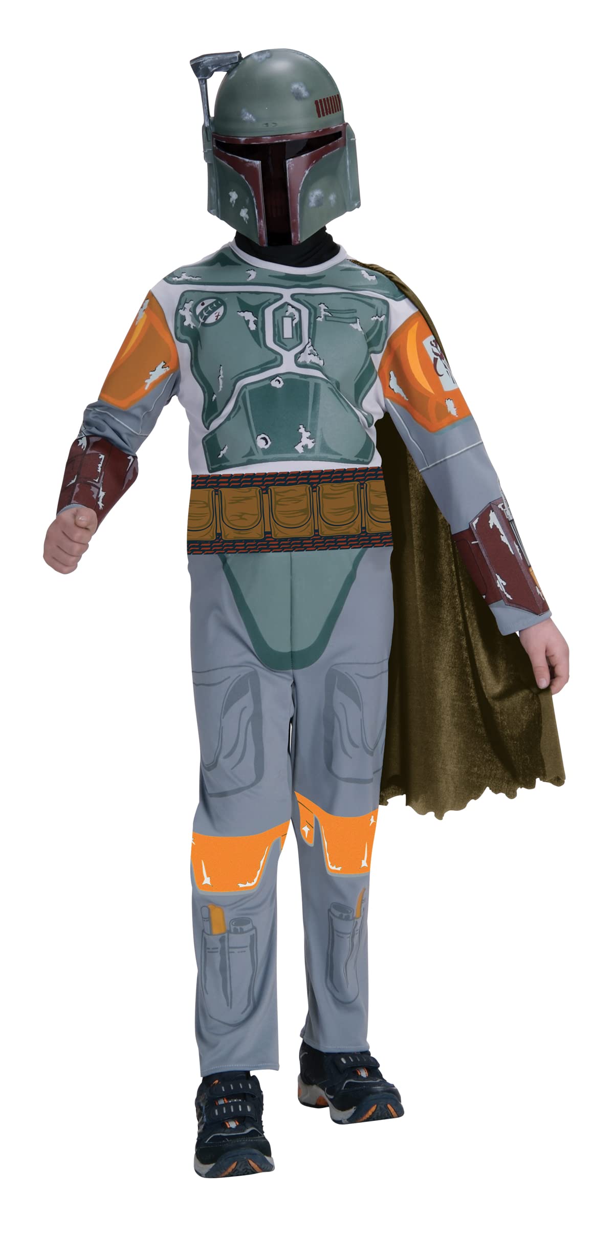rubie-s-deluxe-boba-fett-kinderkost-m-overall-mit-maske-grau image 1