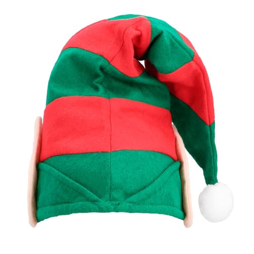 boland-weihnachtsm-tze-elf-mit-ohren-rot-gr-n-einheitsgr image 7