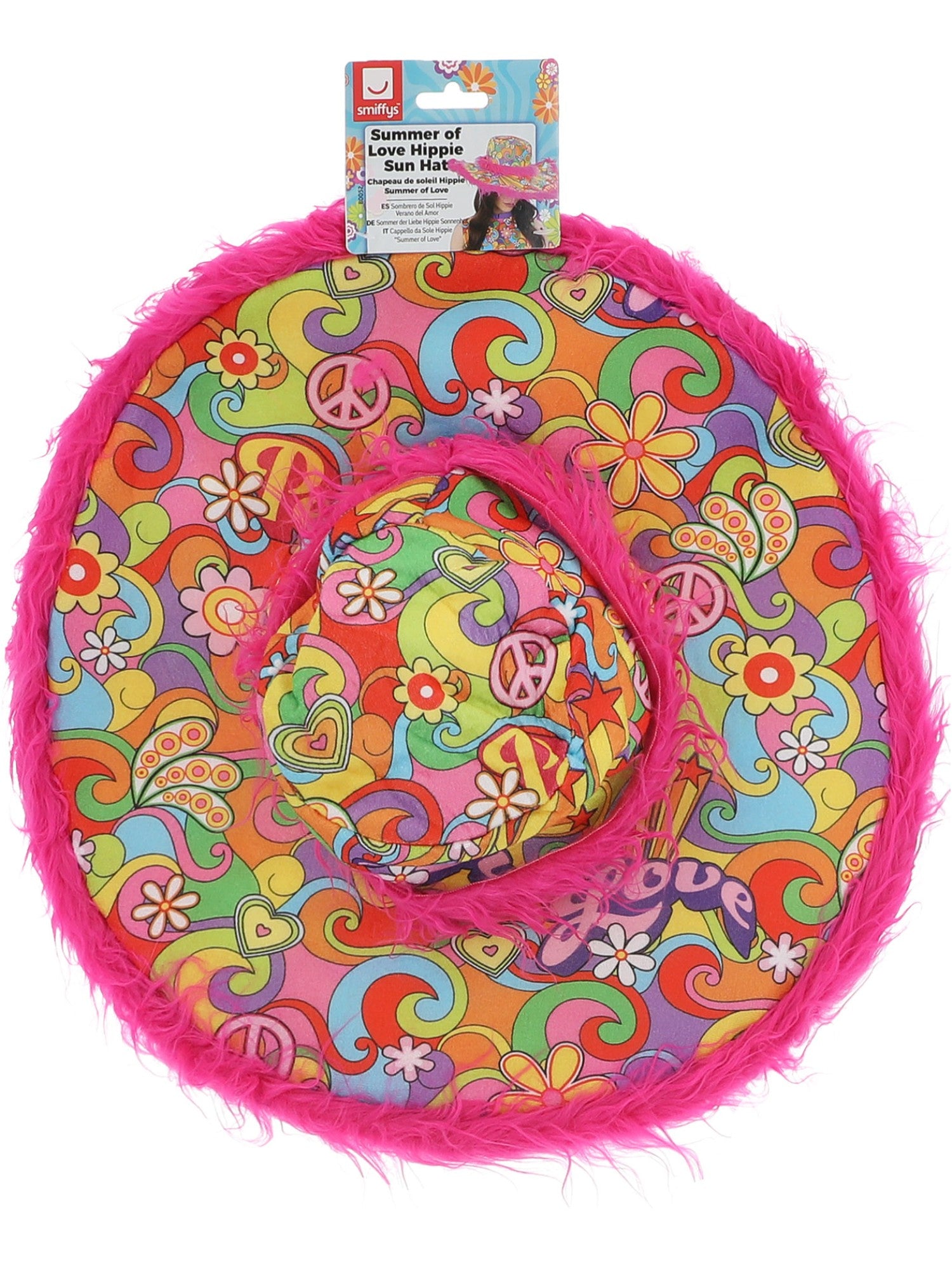 smiffys-fever-summer-of-love-sonnenhut-hippie-hut-bunt image 3