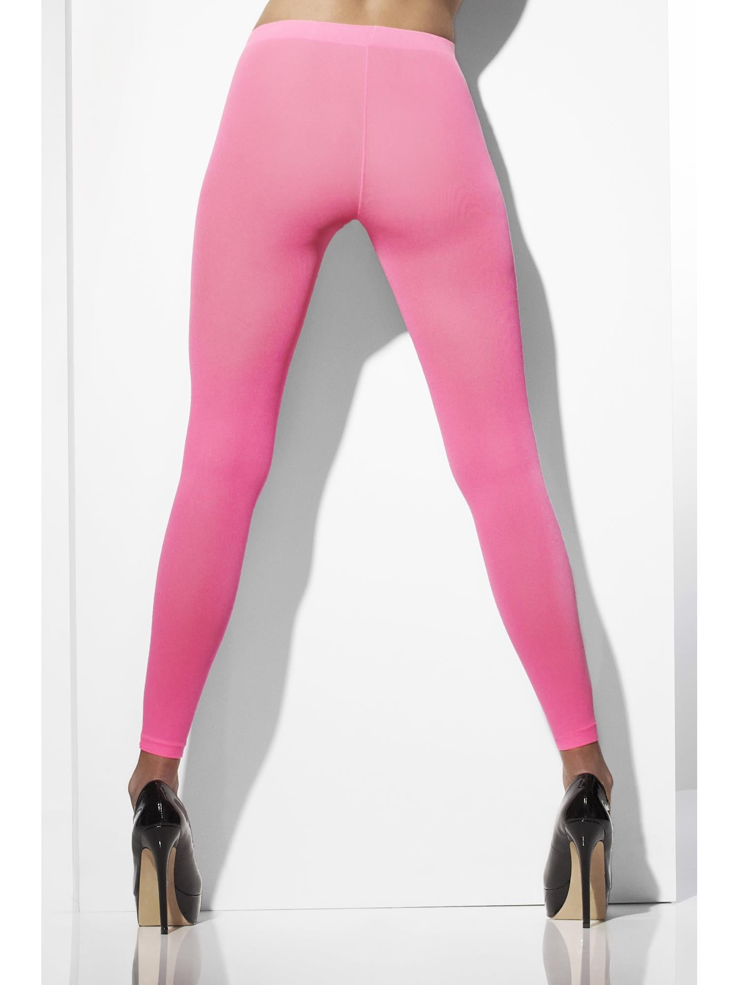 smiffys-fever-fu-lose-strumpfhose-neonpink-blickdicht-damen image 1