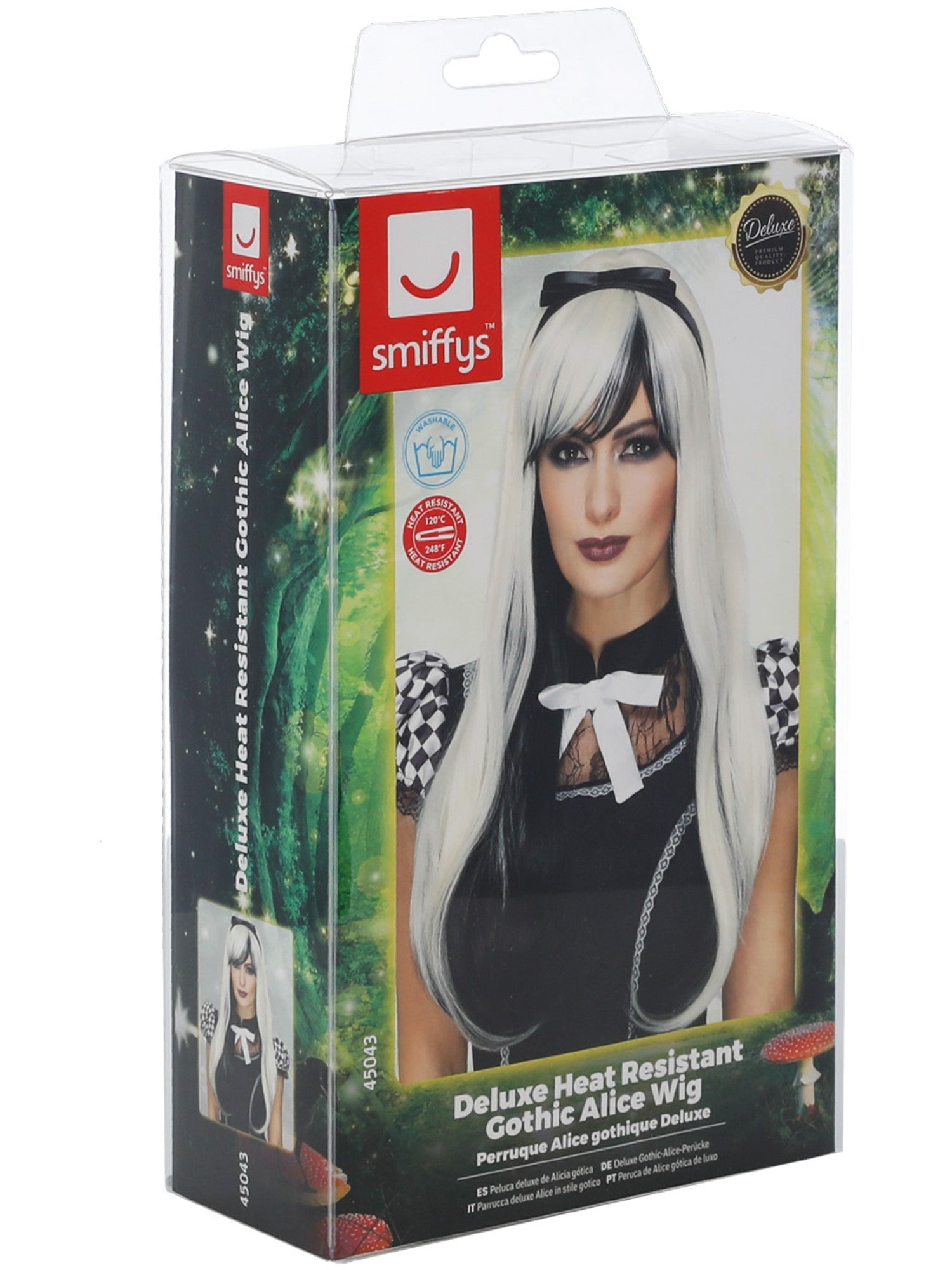smiffys-fever-gothic-alice-per-cke-schwarz-wei image 4