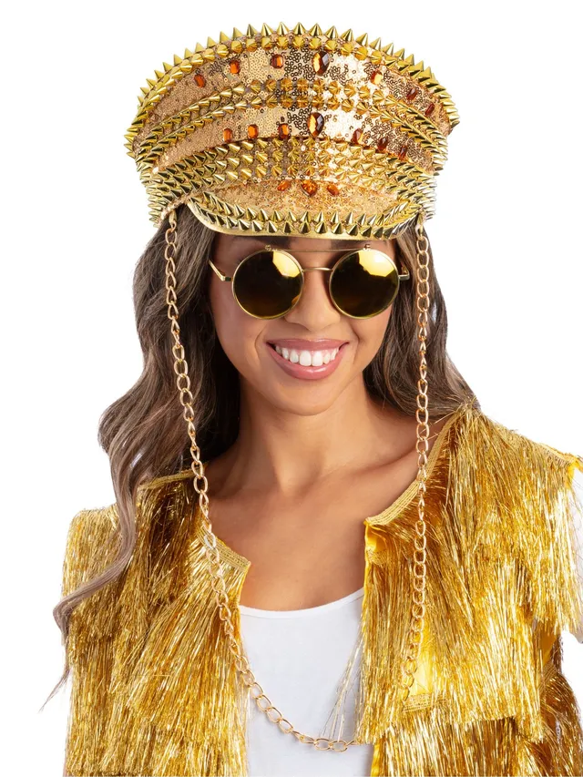 smiffys-fever-captains-hat-kapit-nsm-tze-gold-pailletten image 1