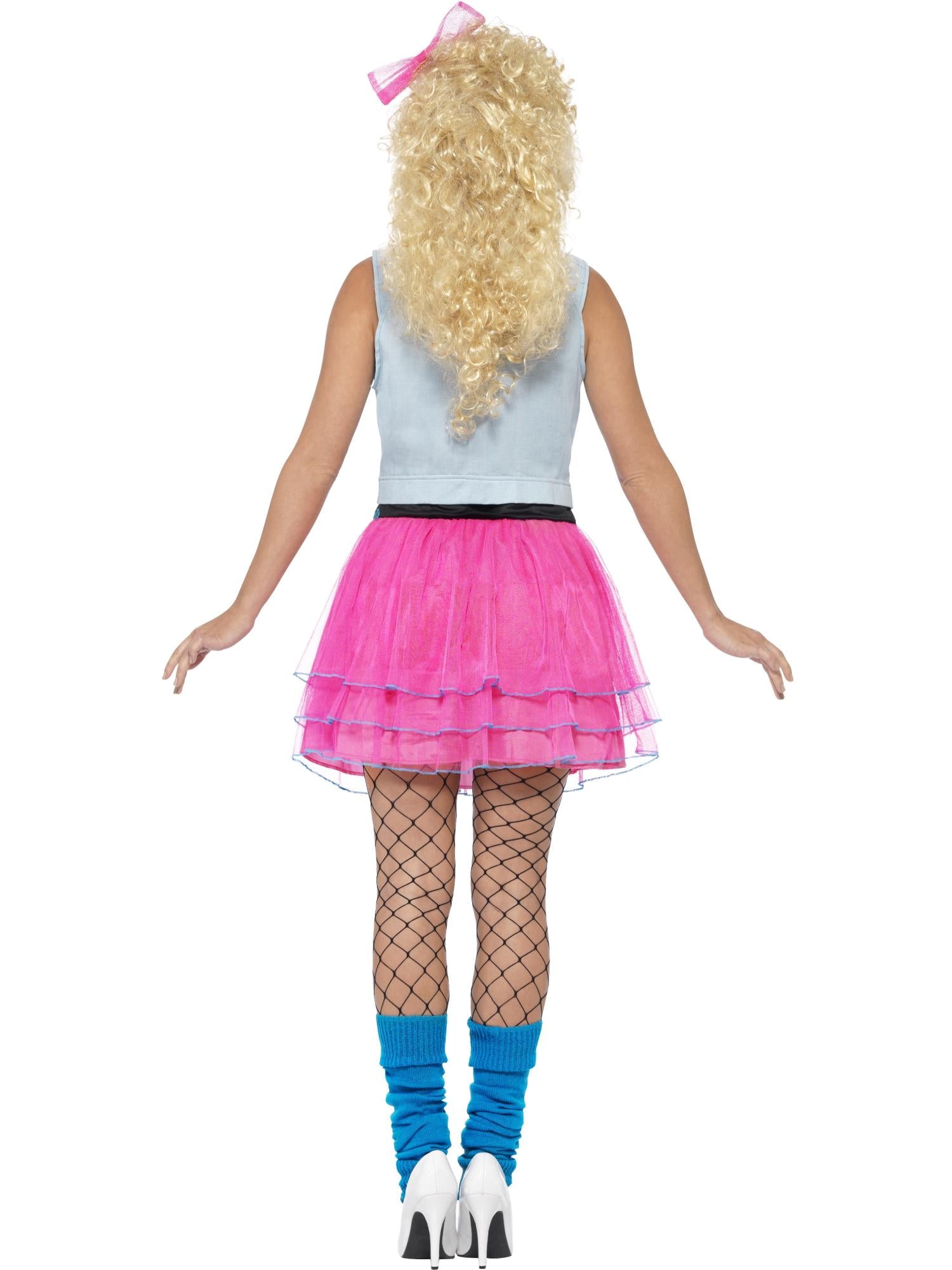 smiffys-fever-80s-wild-girl-kost-m-damen-pink-gr-m image 2
