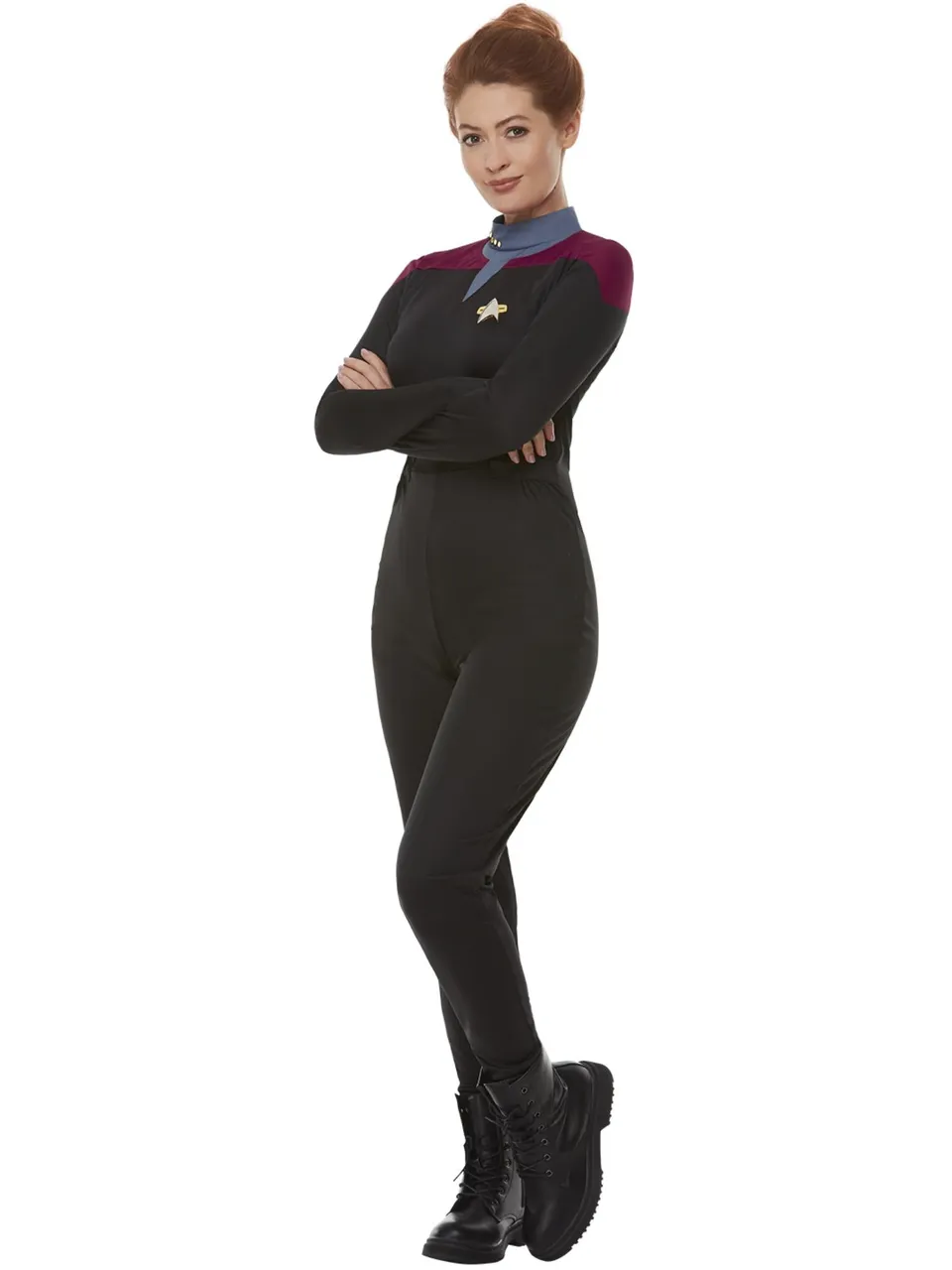 smiffys-fever-star-trek-voyager-kost-m-damen-rot image 1