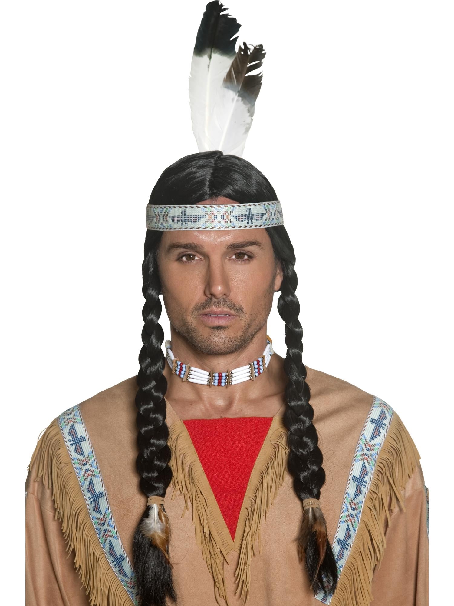 smiffys-fever-indianer-per-cke-z-pfe-schwarz image 2