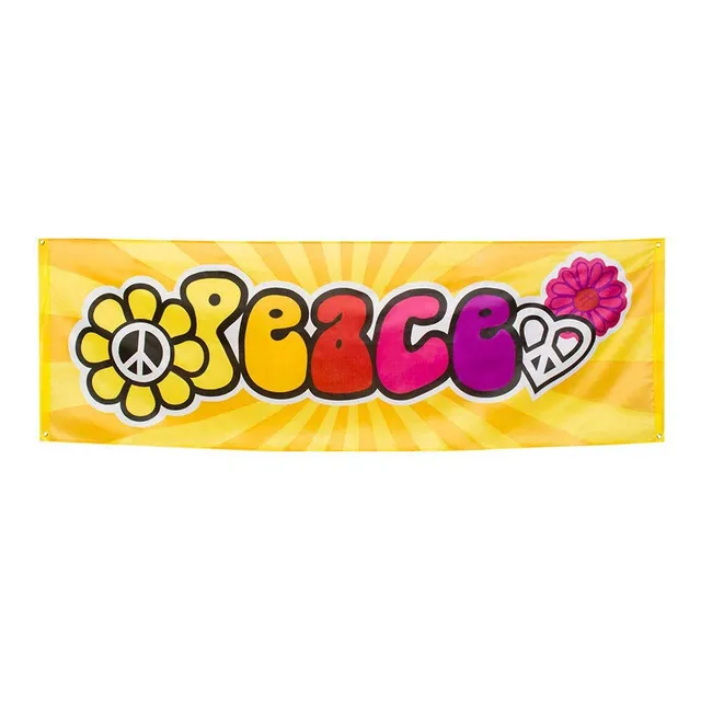 boland-decorations-banner-peace-deko-banner-74x220-cm-polyester image 1