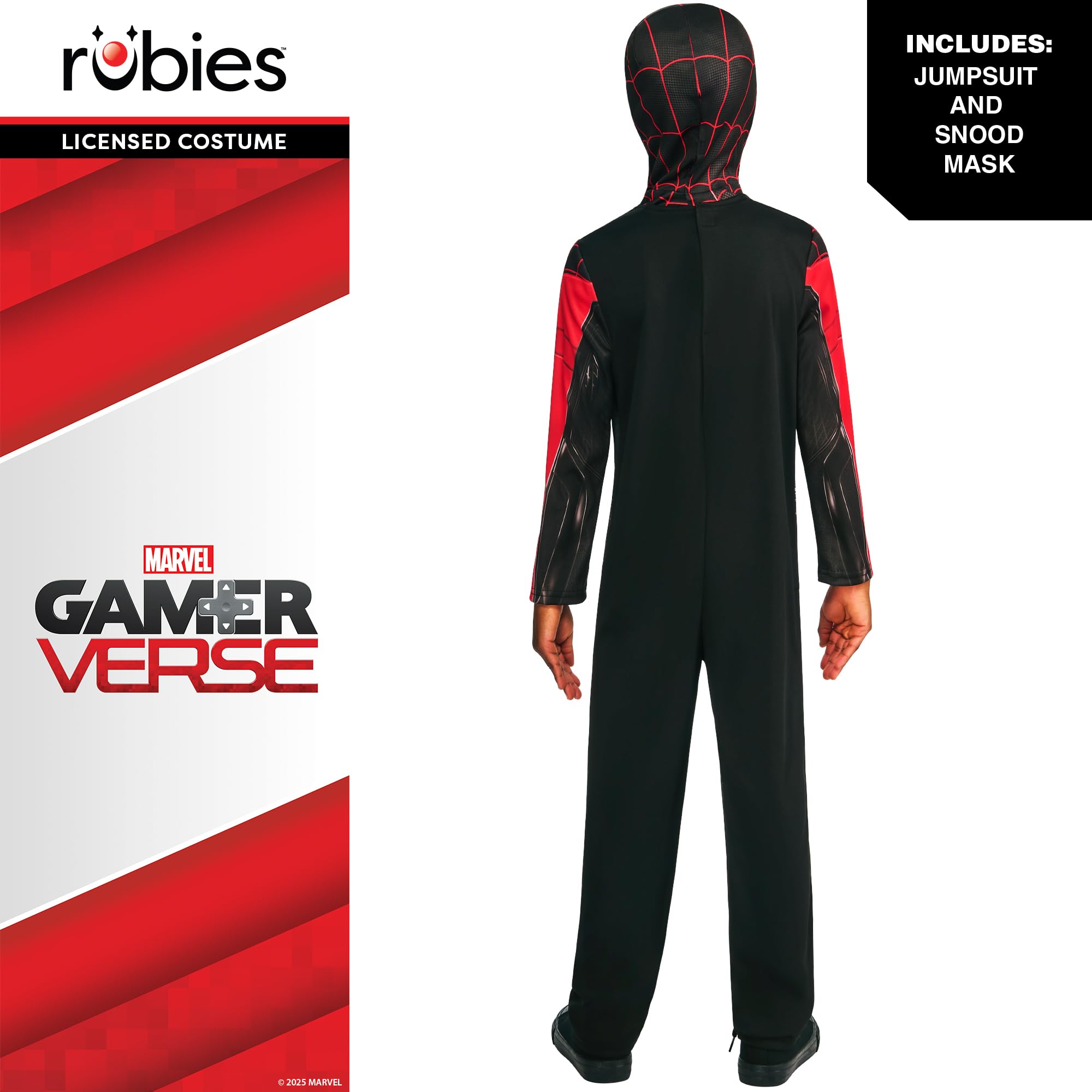 rubie-s-deluxe-miles-morales-spiderman-kost-m-5-6-jahre image 2
