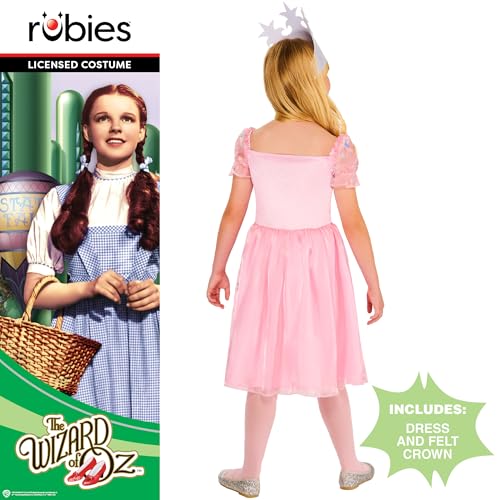 rubie-s-deluxe-glinda-kost-m-zauberer-von-oz-7-8-jahre-rosa image 8
