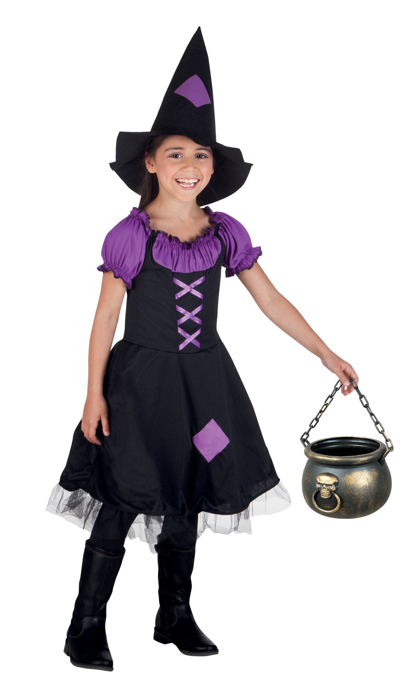 boland-halloween-hexenkost-m-kinder-imperial-witch-mit-hut image 2