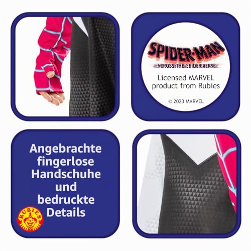 rubie-s-deluxe-kost-m-spider-gwen-m-dchen-3-4-jahre-overall image 8