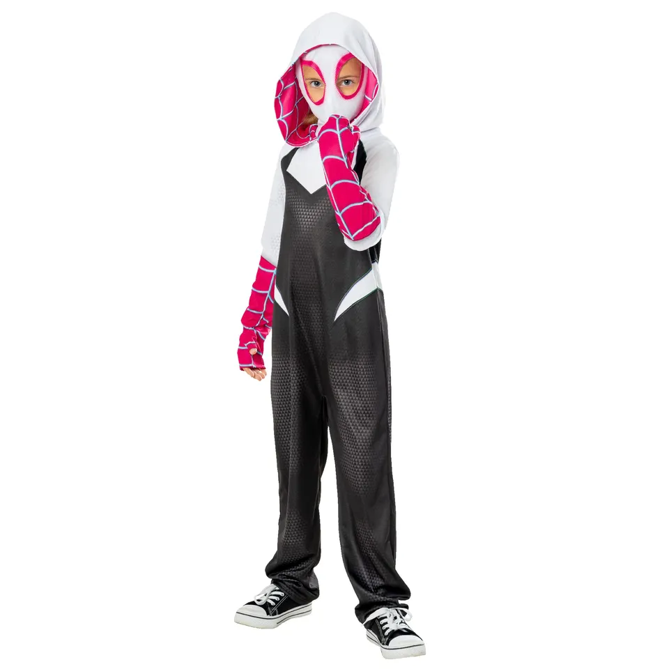 rubie-s-deluxe-kost-m-spider-gwen-m-dchen-3-4-jahre-overall image 1