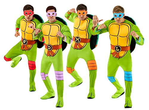 rubie-s-deluxe-michelangelo-turtles-kost-m-herren-m-overall image 8