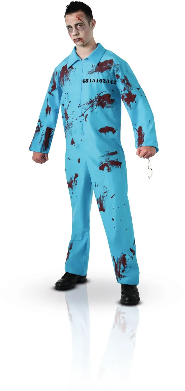 rubies-zombie-gefangener-kost-m-herren-overall-blut image 1