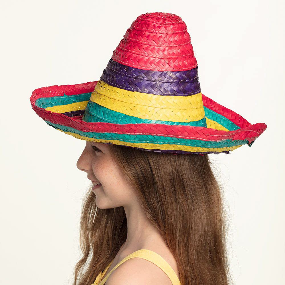boland-sombrero-puebla-kinder-strohhut-bunt-40-cm image 3