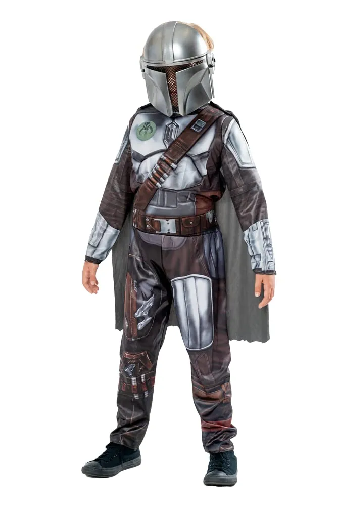 rubie-s-deluxe-mandalorian-kinderkost-m-7-8-jahre-mit-maske image 1