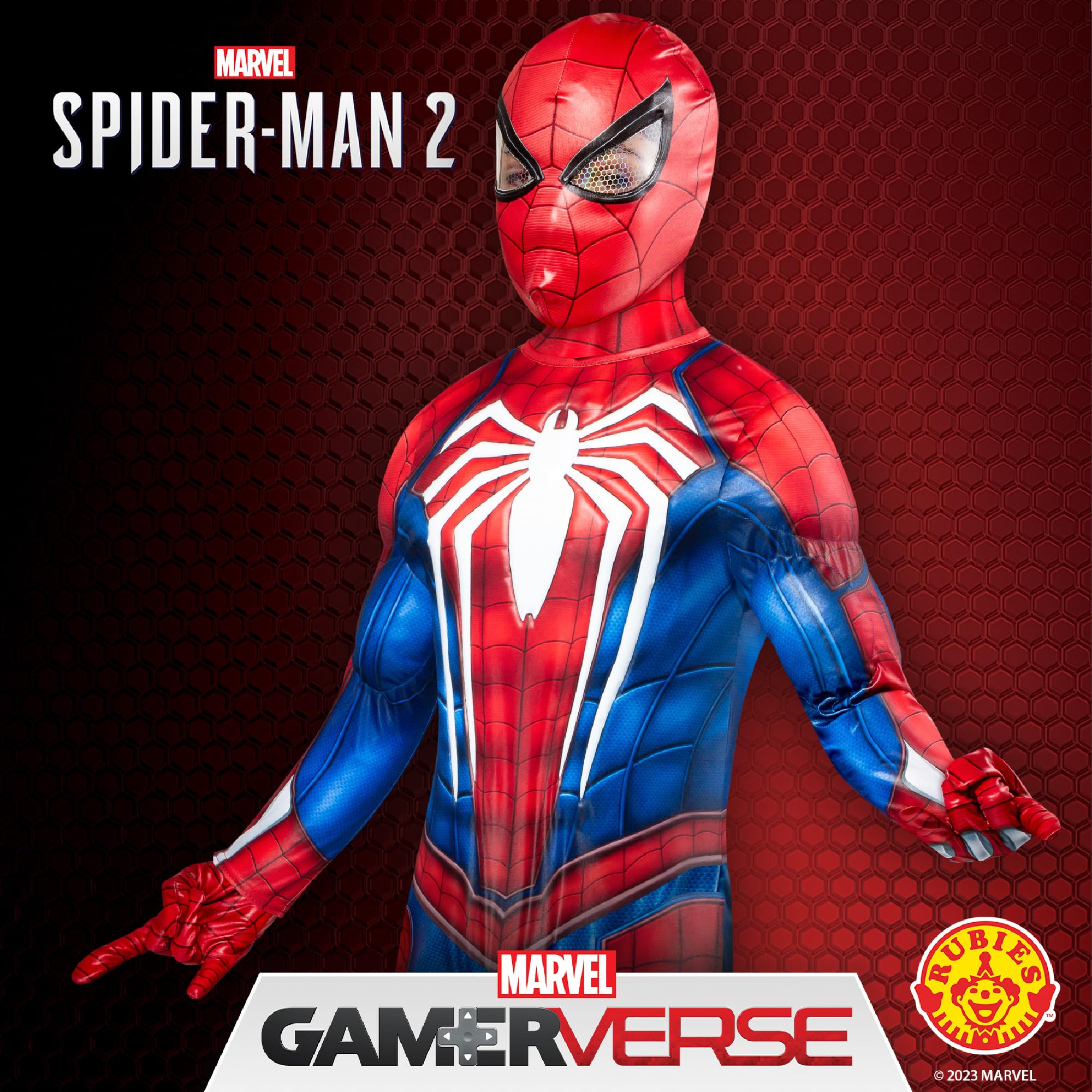 rubie-s-deluxe-spider-man-2-kinderkost-m-7-8-jahre-superheld image 4