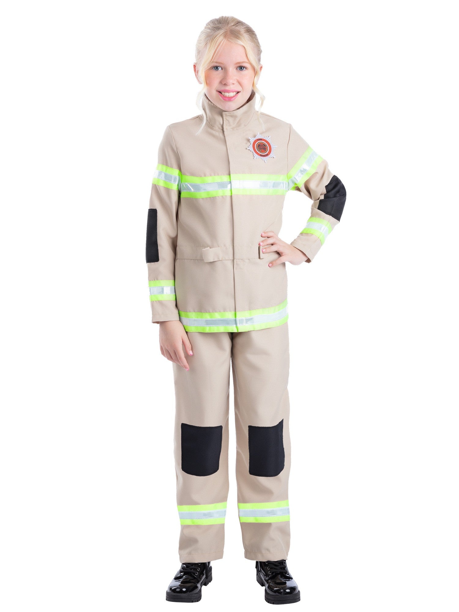 smiffys-fever-feuerwehr-kost-m-kinder-m-7-9-jahre-beige image 4