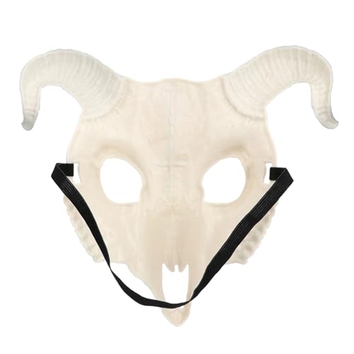 boland-97611-halbmaske-d-mon-totenkopf-mit-h-rnern image 8