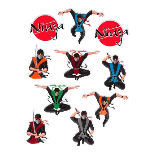 boland-ninja-3d-sticker-set-aufkleber-40-st-ck image 5