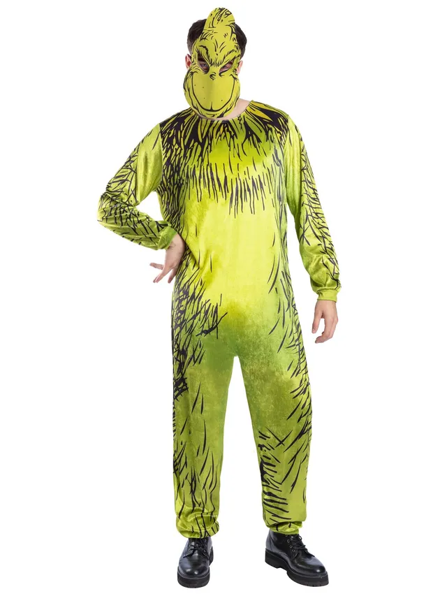 smiffys-fever-dr-seuss-grinch-kost-m-mit-maske-herren image 1