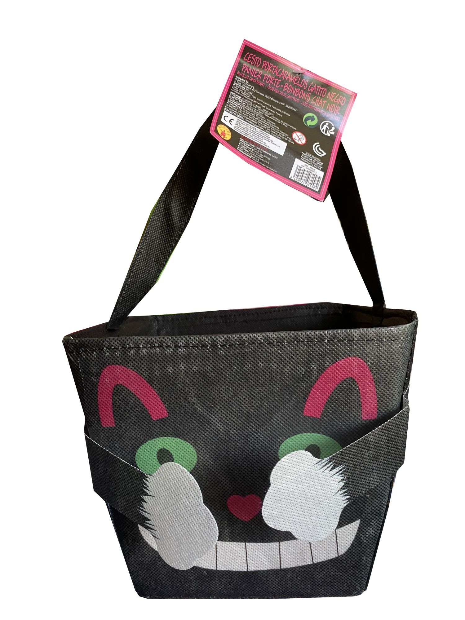 rubies-schwarze-katze-s-igkeitentasche-17-cm-halloween image 2