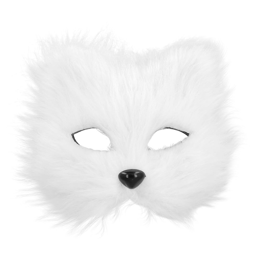 boland-tiermaske-katze-pl-sch-wei-e-halbmaske image 2