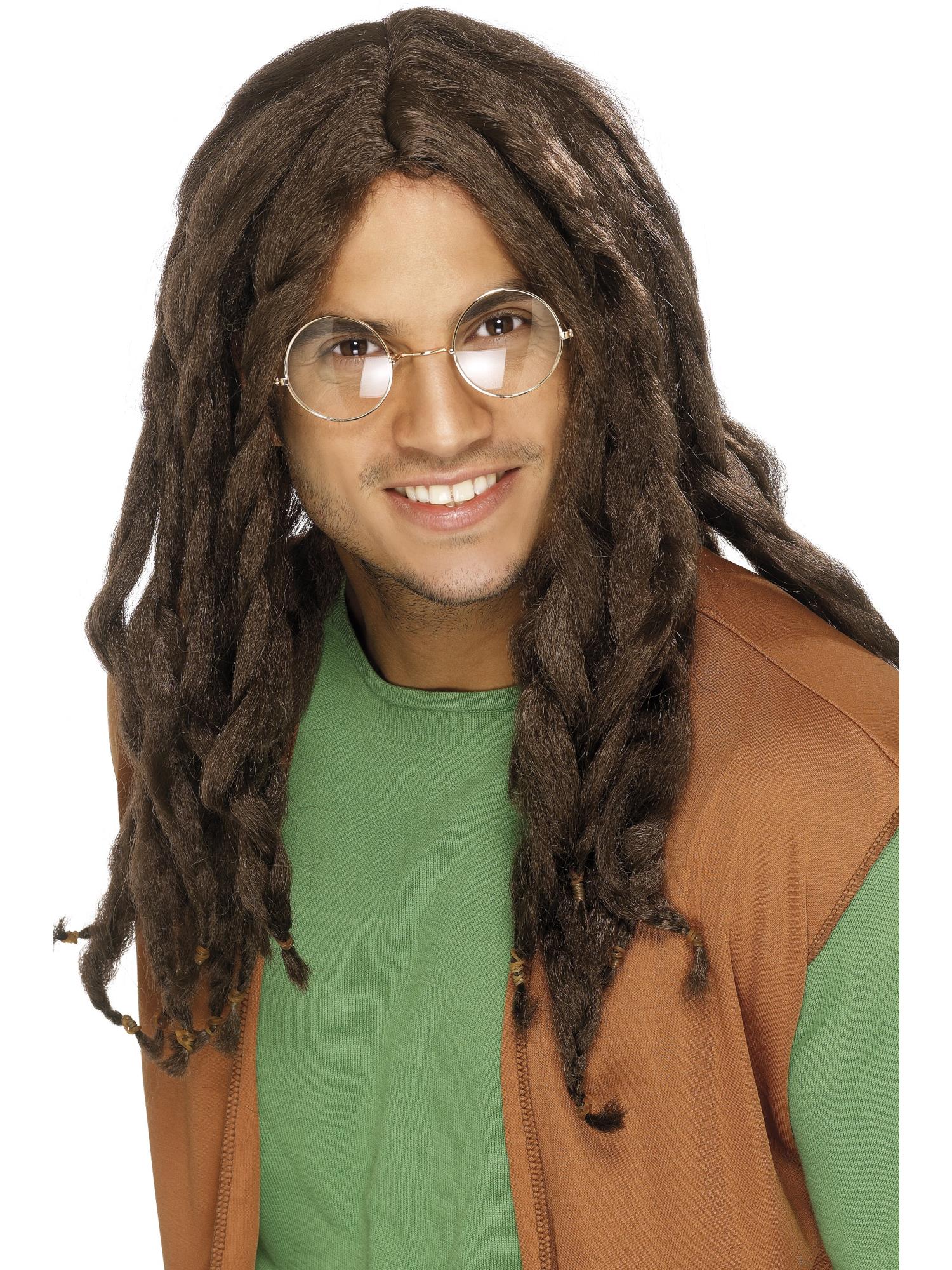 smiffys-fever-dreadlock-wig-per-cke-schwarz-unisex image 2