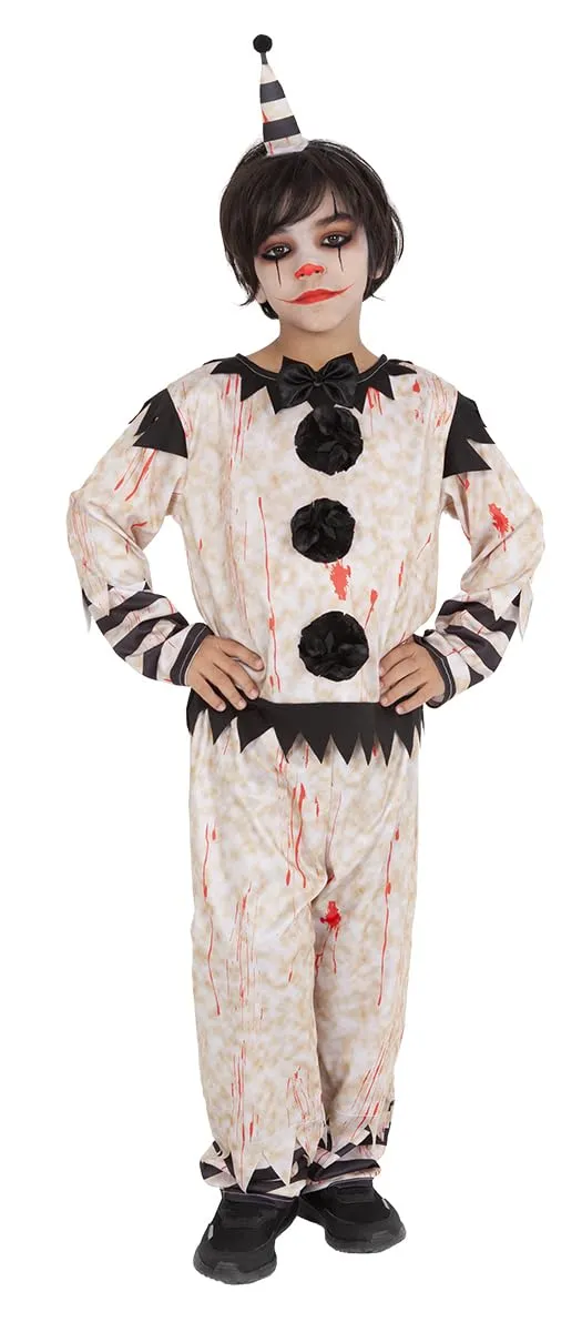 rubie-s-deluxe-poseso-clown-kost-m-kinder-l-11-13-jahre-mit-hut image 1