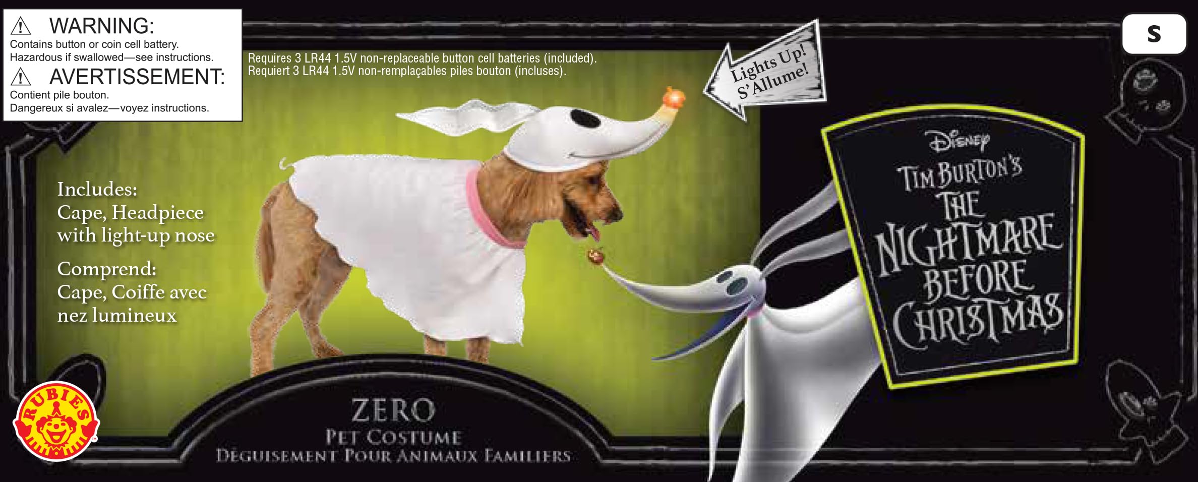 rubie-s-zero-haustierkost-m-m-nightmare-hundekost-m image 7