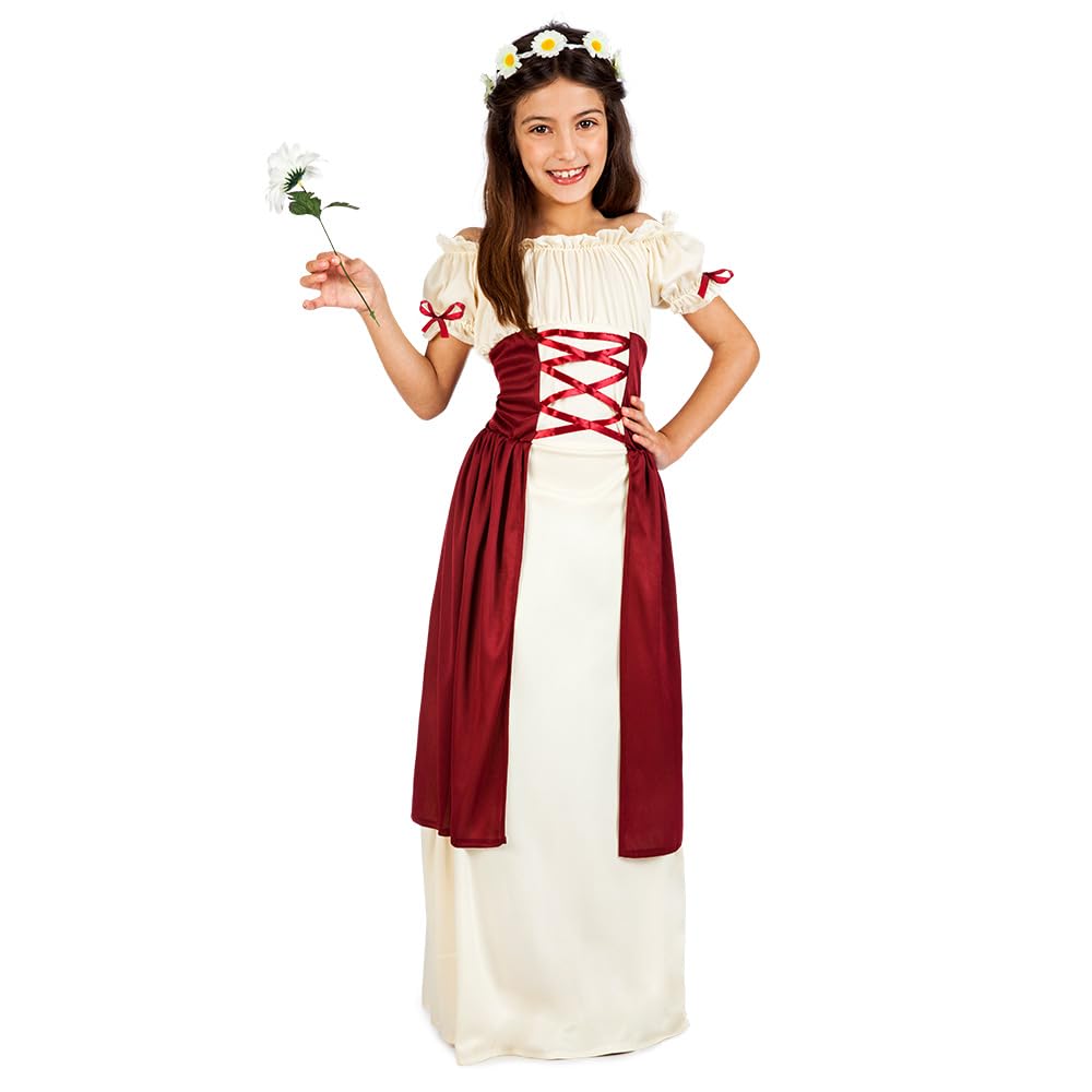 boland-burgfr-ulein-kinderkost-m-7-9-jahre-mittelalter-kleid image 2