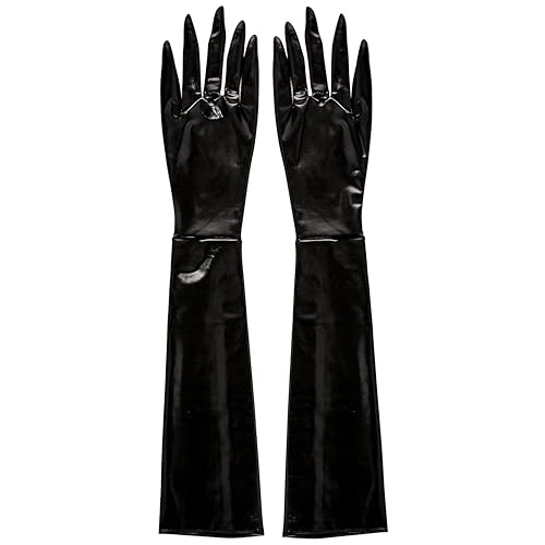 rubie-s-deluxe-finger-handschuhe-silber-einheitsgr-e image 4