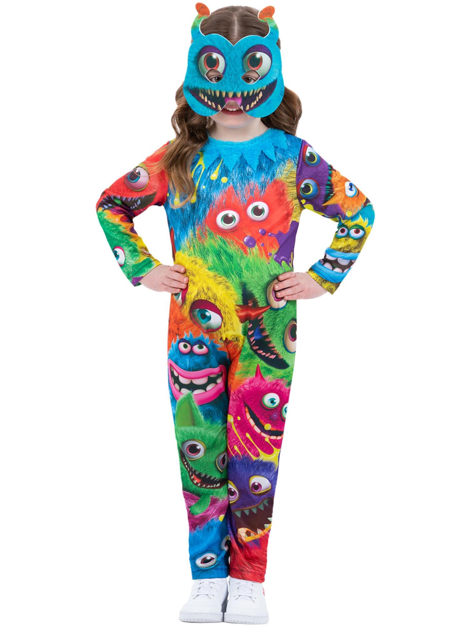 smiffys-fever-monster-party-kost-m-bunt-1-2-jahre image 1