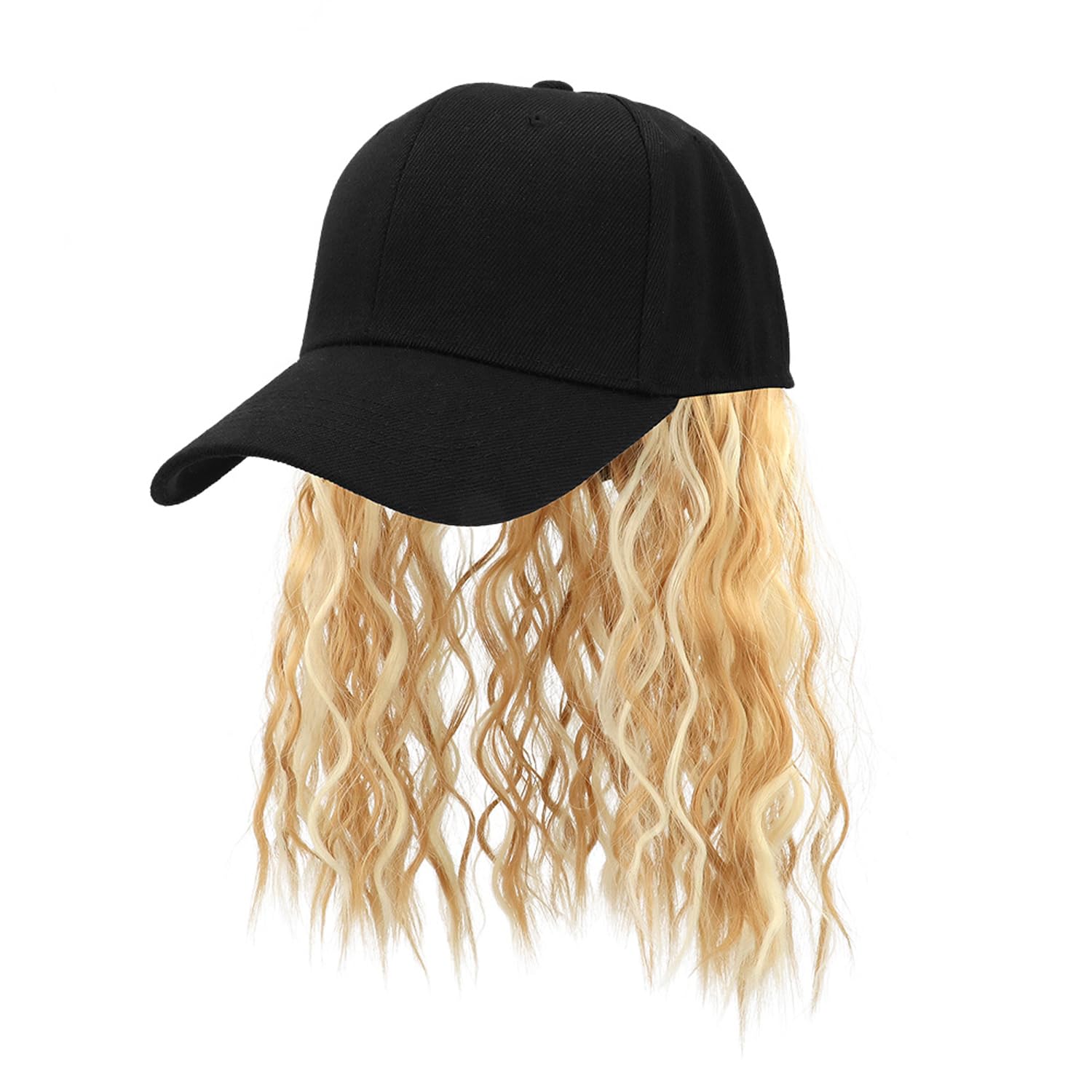 boland-wigs-basecap-mit-per-cke-kunsthaar-rosa-festival image 5