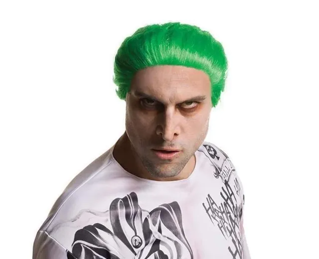 rubie-s-deluxe-joker-per-cke-gr-n-suicide-squad-one-size image 1
