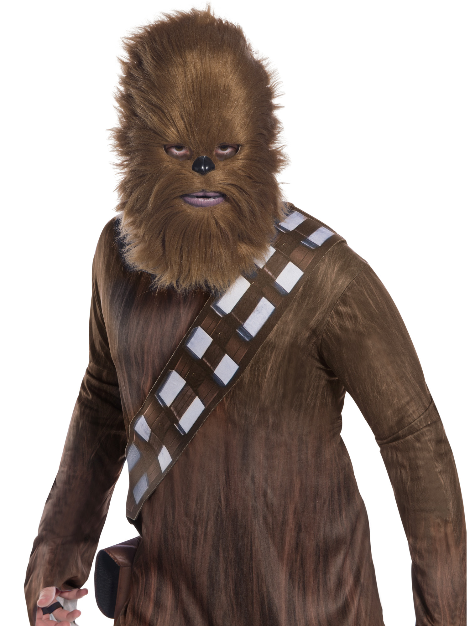 rubies-masques-chewbacca-maske-erwachsene-fell-pvc image 1