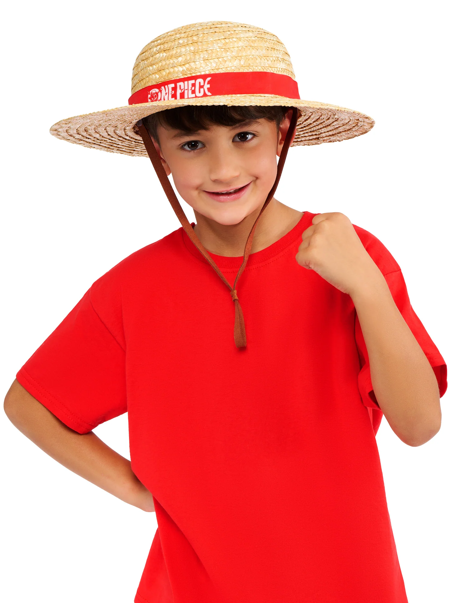 rubies-one-piece-luffy-strohhut-canotier-mit-band image 1