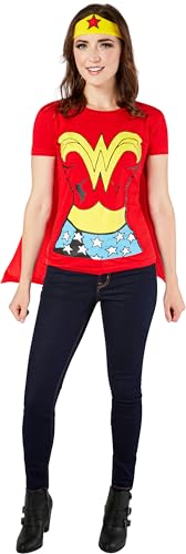 rubie-s-deluxe-wonder-woman-t-shirt-kost-m-xl image 7