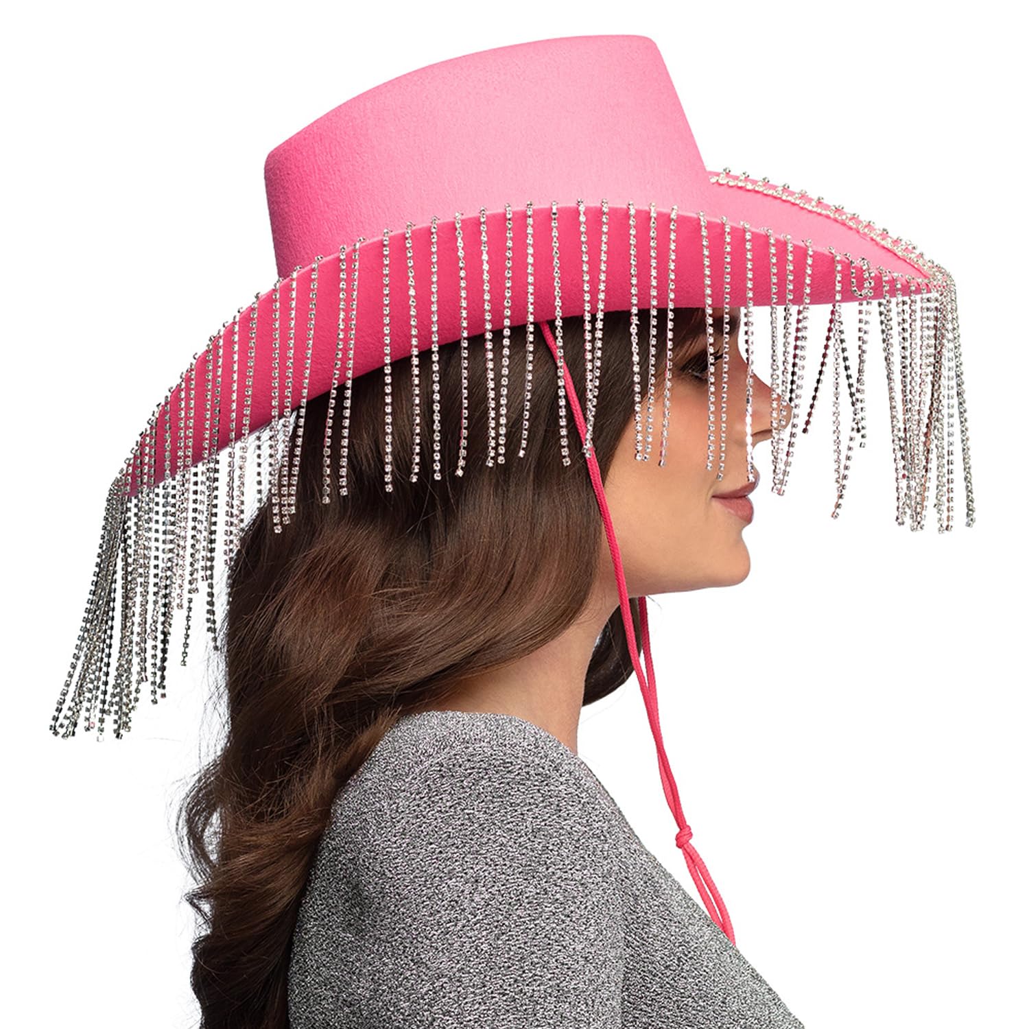 boland-showgirl-cowboyhut-rosa-f-r-fasching-jga image 3